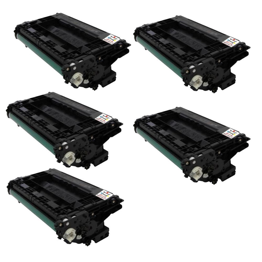 Ampuproducts Compatible Toner Cartridge Replacement for HP CF237A (37A) Black (11K YLD) 5-Pack