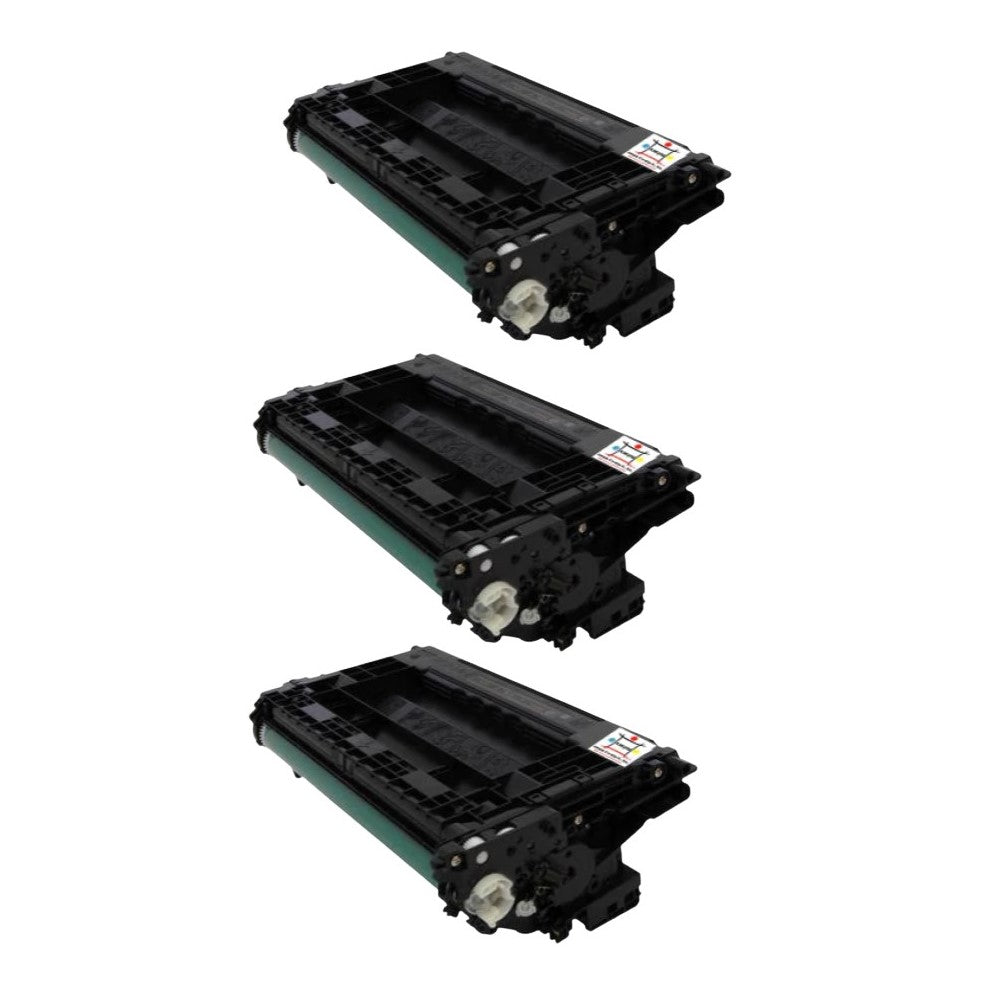 Ampuproducts Compatible Toner Cartridge Replacement for HP CF237A (37A) Black (11K YLD) 3-Pack