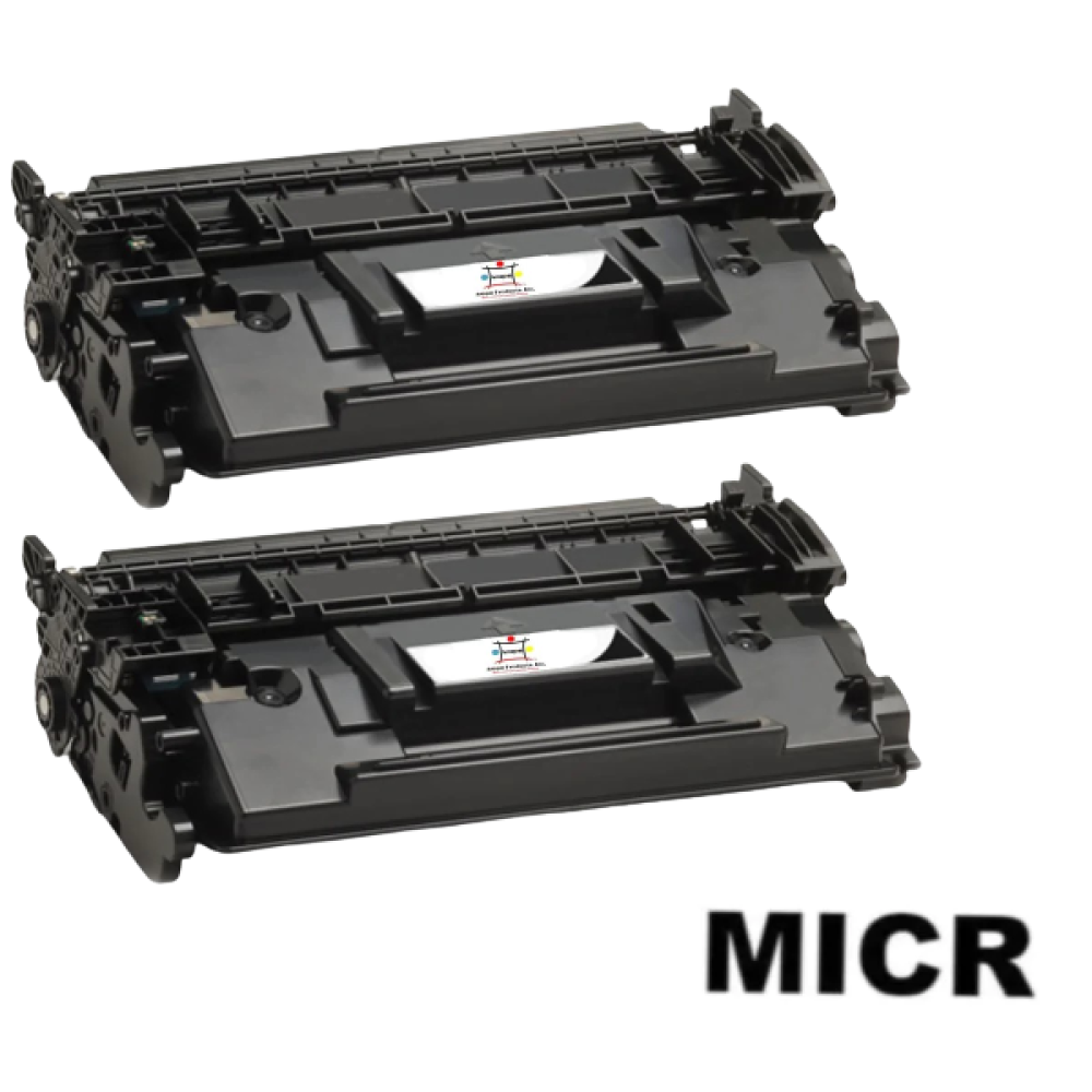 Ampuproducts Compatible Toner Cartridge Replacement For HP CF258A (58A) Black (3K YLD) 2-Pack (W/Micr)