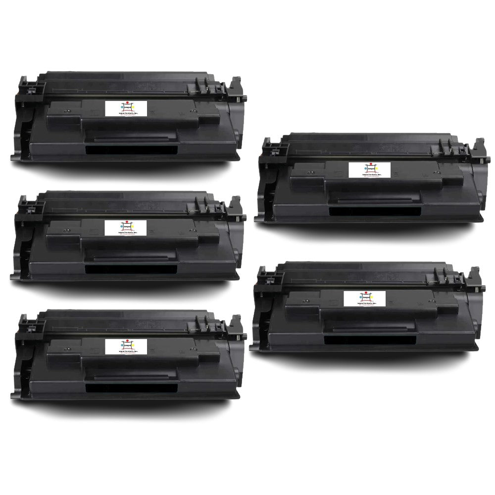 Ampuproducts Compatible Toner Cartridge Replacement for HP CF258X (58X) High Yield Jumbo Black(15K) 5-Pack