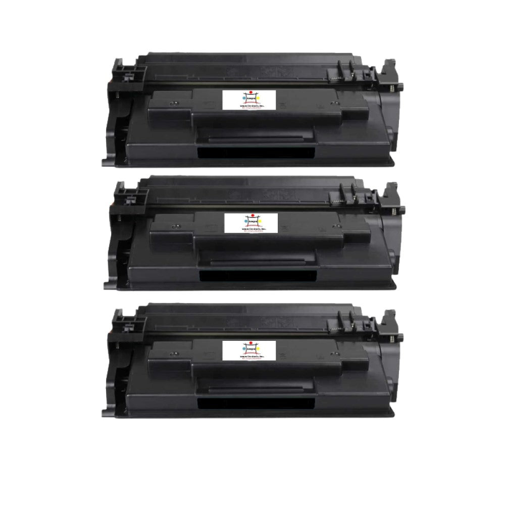 Ampuproducts Compatible Toner Cartridge Replacement for HP CF258XNJ (58X) High Yield Jumbo BK (15K) (New Chip) 3-Pack