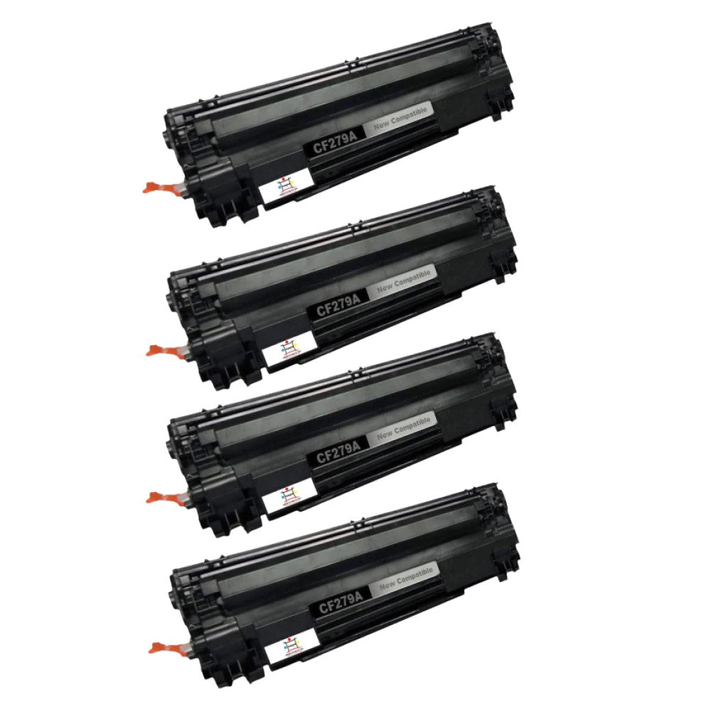 Ampuproducts Compatible Toner Cartridge Replacement For HP CF279A (79A) Black (1K YLD) 4-Pack