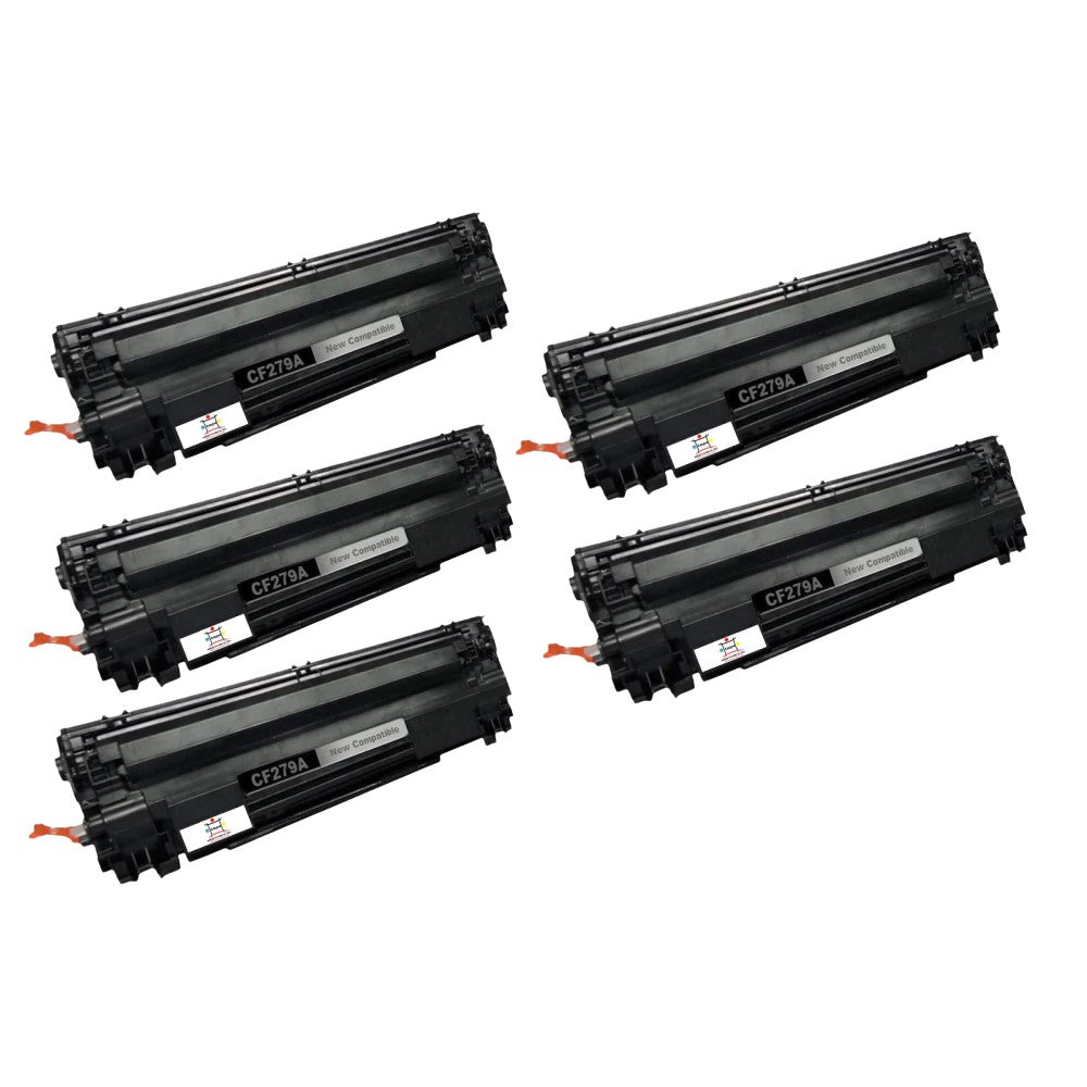 Ampuproducts Compatible Toner Cartridge Replacement for HP CF279A (79A) Black (2.5K YLD) 5-Pack (Jumbo)