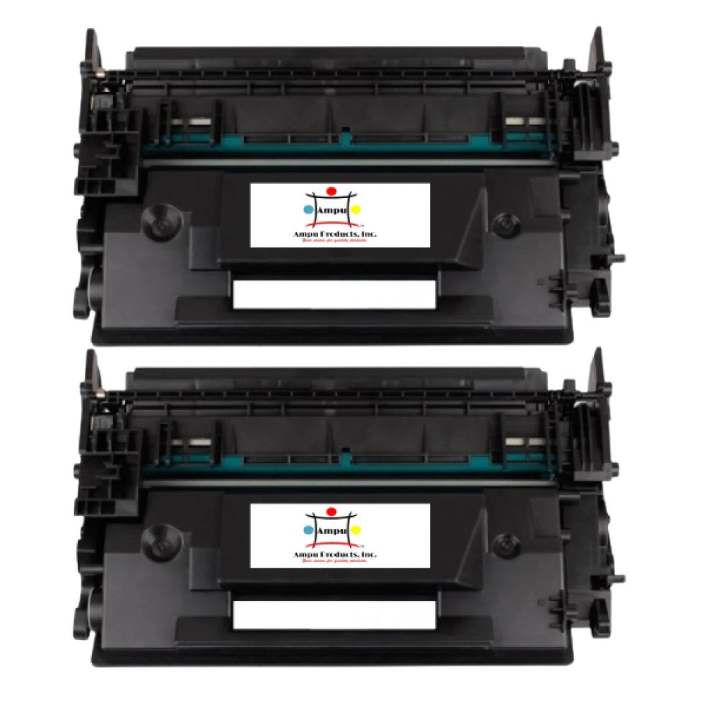 Ampuproducts Compatible Toner Cartridge Replacement For HP CF287X (87X) High Yield Black (18K YLD) 2-Pack