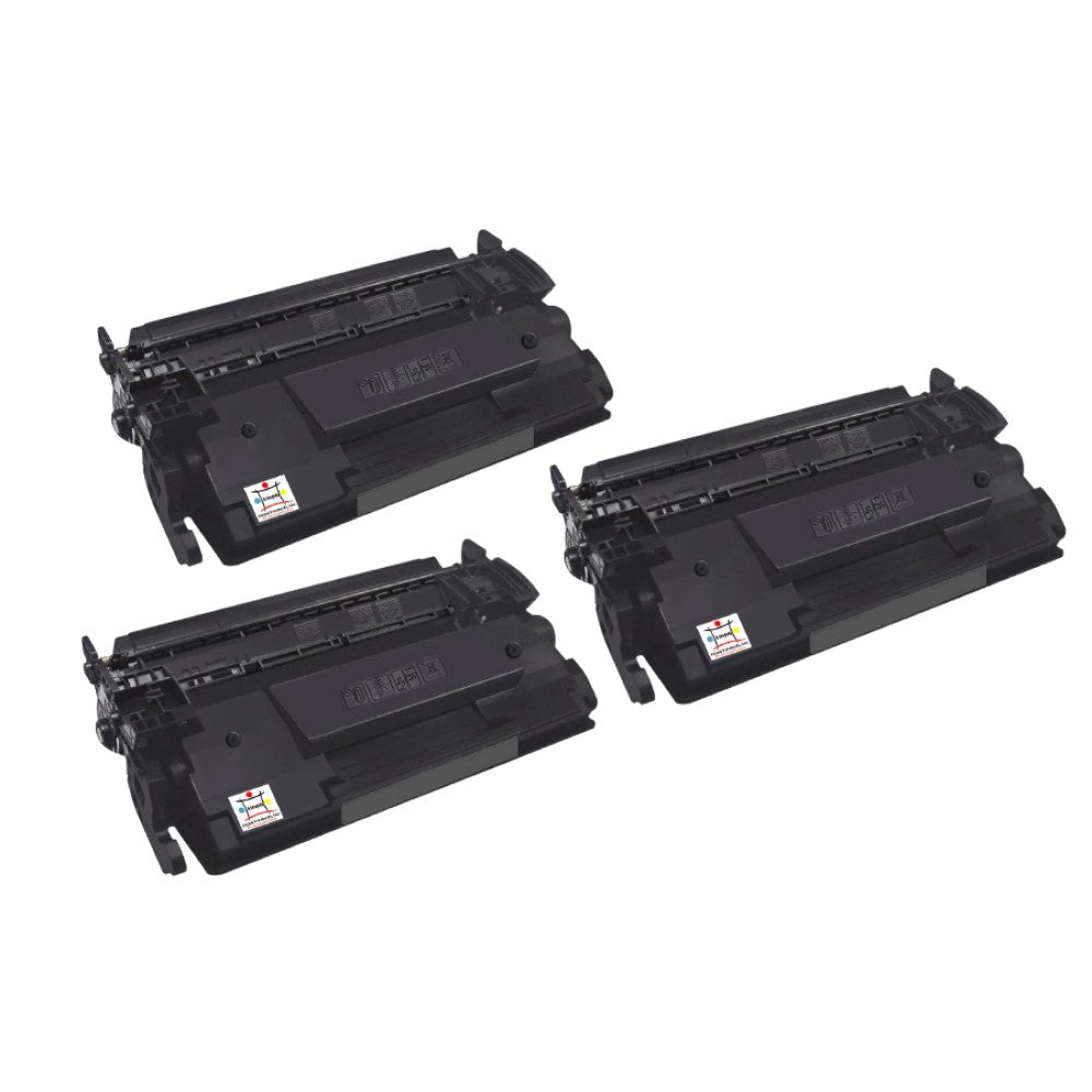 Ampuproducts Compatible Toner Cartridge Replacement For HP CF289X (89X) High Yield Black (10K YLD) 3-Pack (W/New Chip)