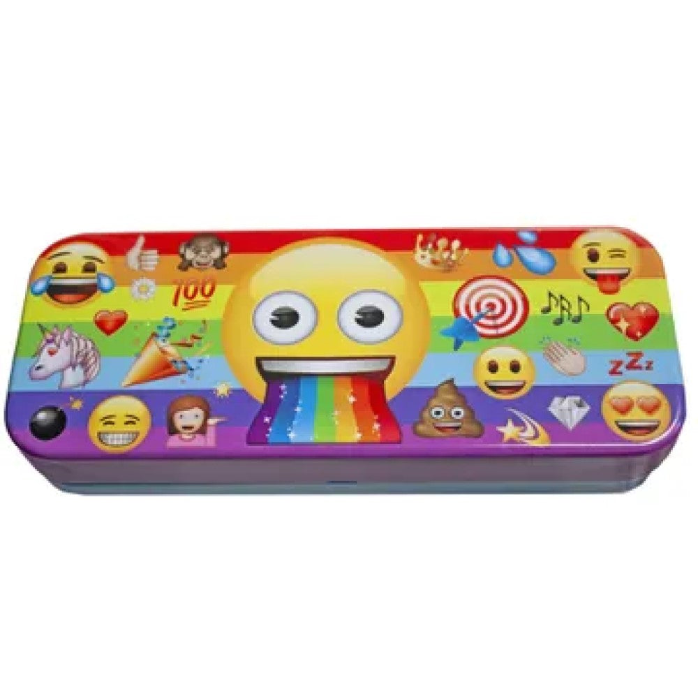 ci226 emoji tin pencil box in 4 assorted styles