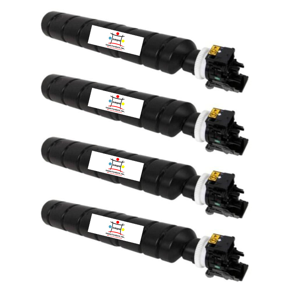 Compatible Toner Cartridge Replacement For Kyocera/Copystar TK6327 (TK-6327) Black (35K YLD) 4-Pack