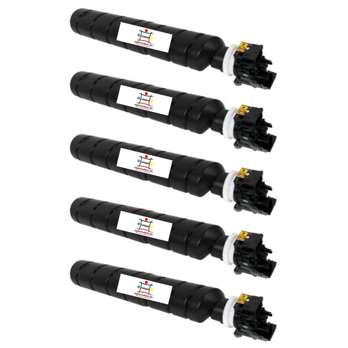 Compatible Toner Cartridge Replacement For Kyocera/Copystar TK6327 (TK-6327) Black (35K YLD) 5-Pack