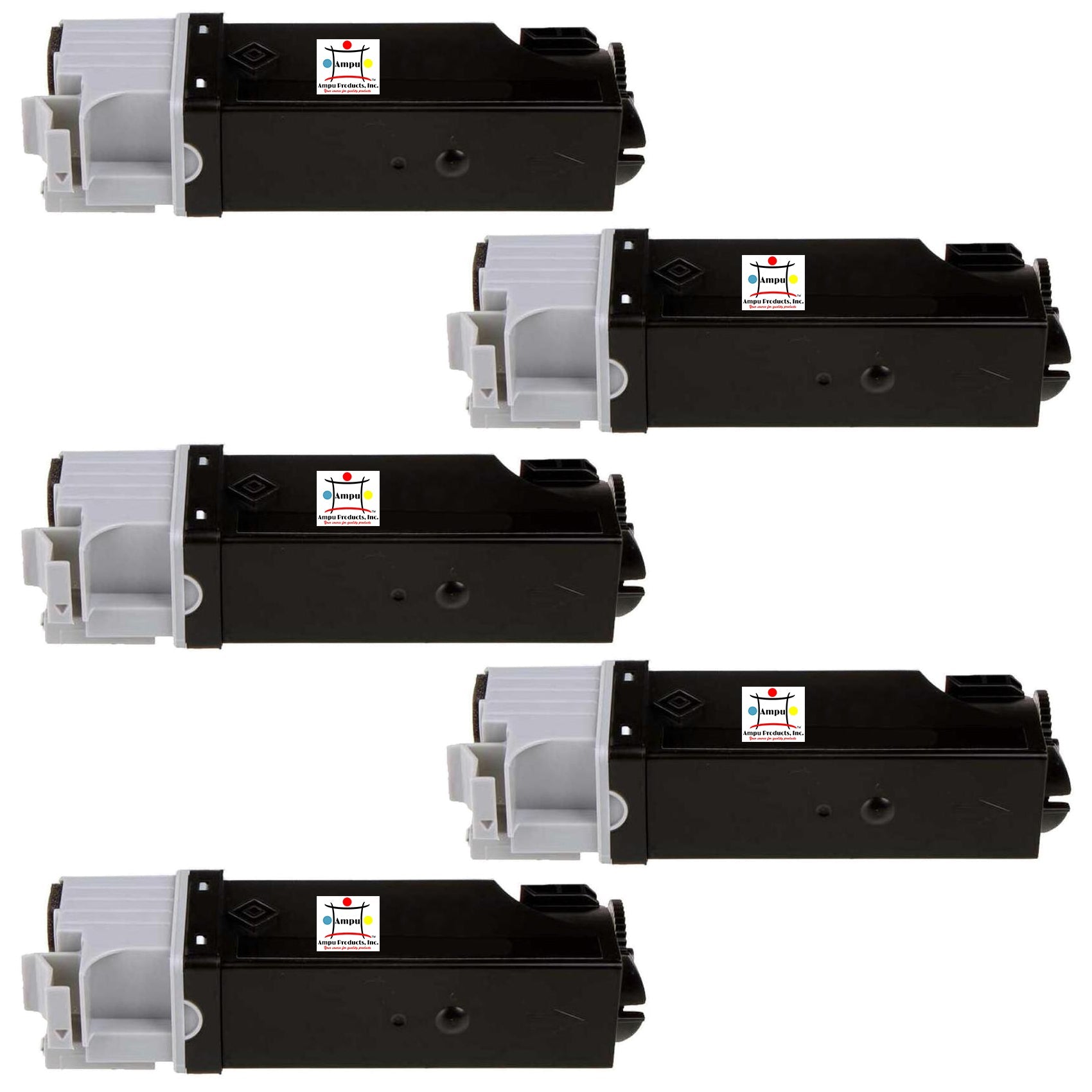 Ampuproducts Compatible Toner Cartridge Replacement For DELL 330-1436 (COMPATIBLE) 5 PACK
