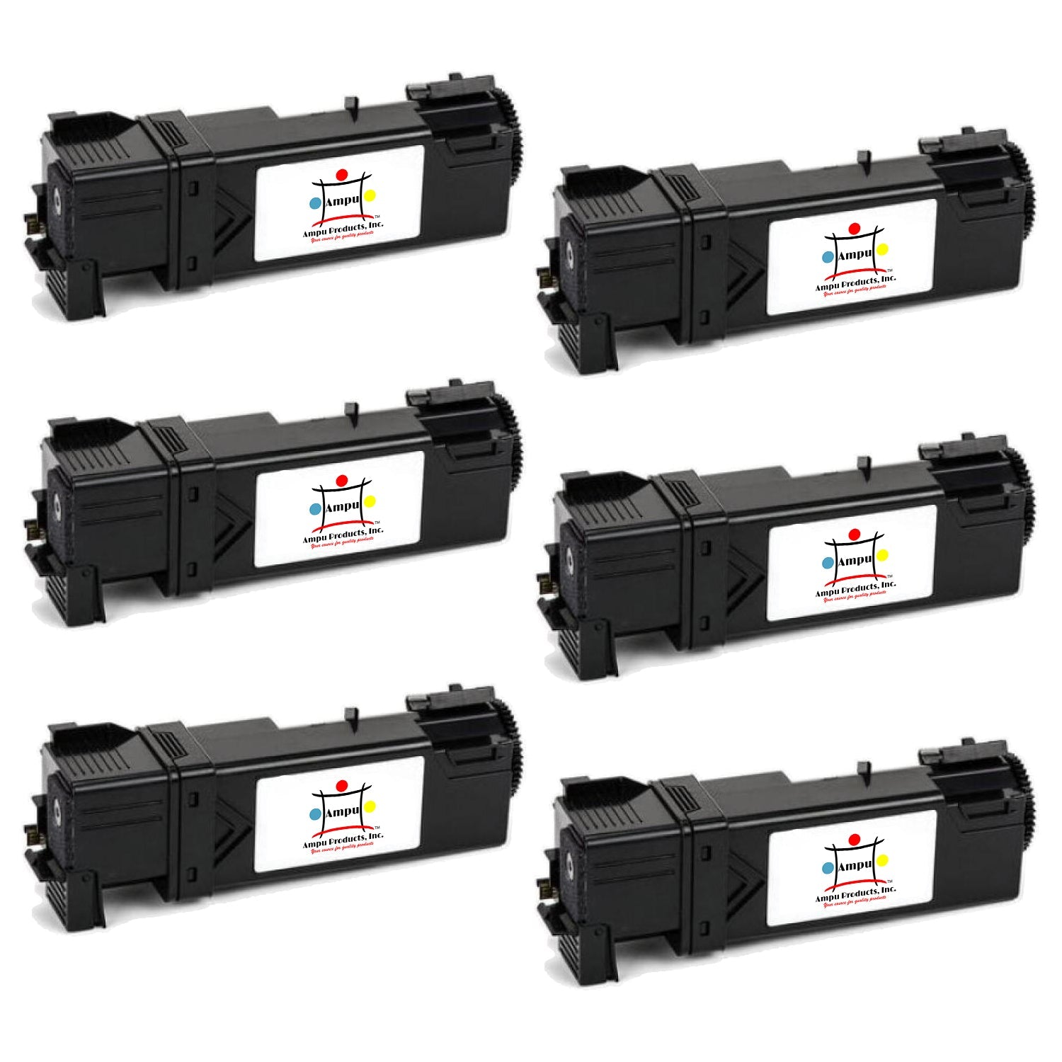 Ampuproducts Compatible Toner Cartridge Replacement ForDELL 331-0719 (COMPATIBLE) 6 PACK
