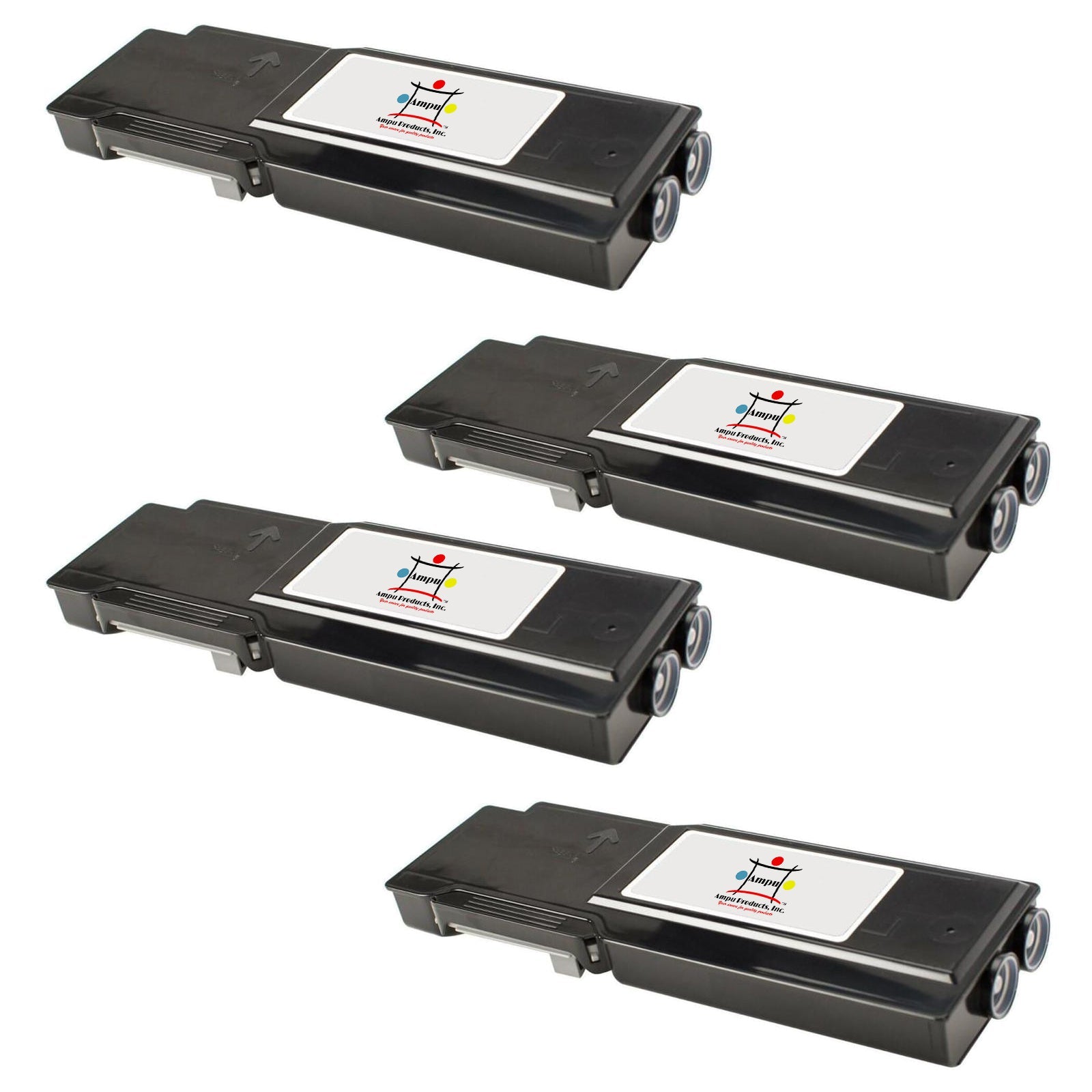 Ampuproducts Compatible Toner Cartridge Replacement For DELL 331-8429 (COMPATIBLE) 4 PACK