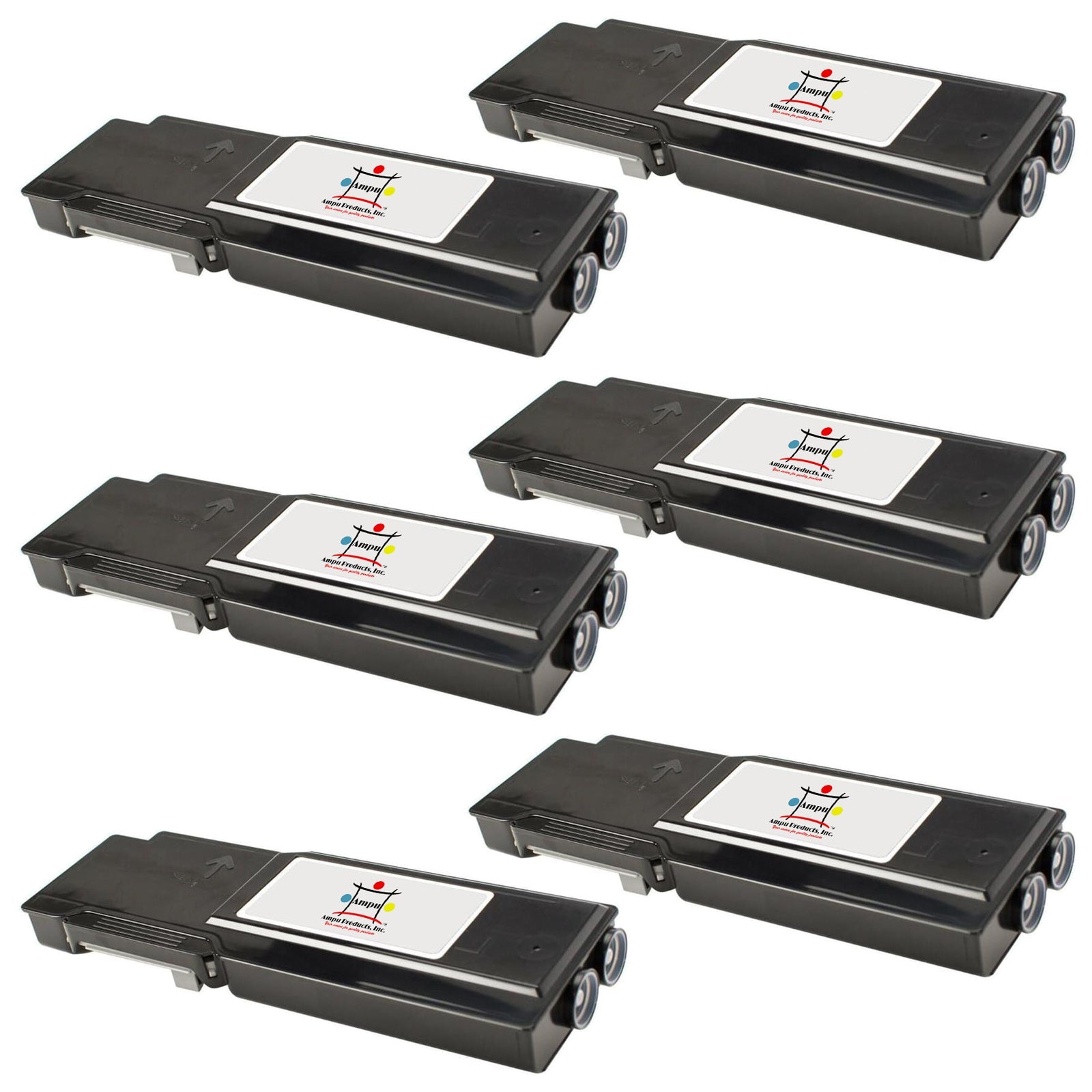 Ampuproducts Compatible Toner Cartridge Replacement For DELL 331-8429 (COMPATIBLE) 6 PACK