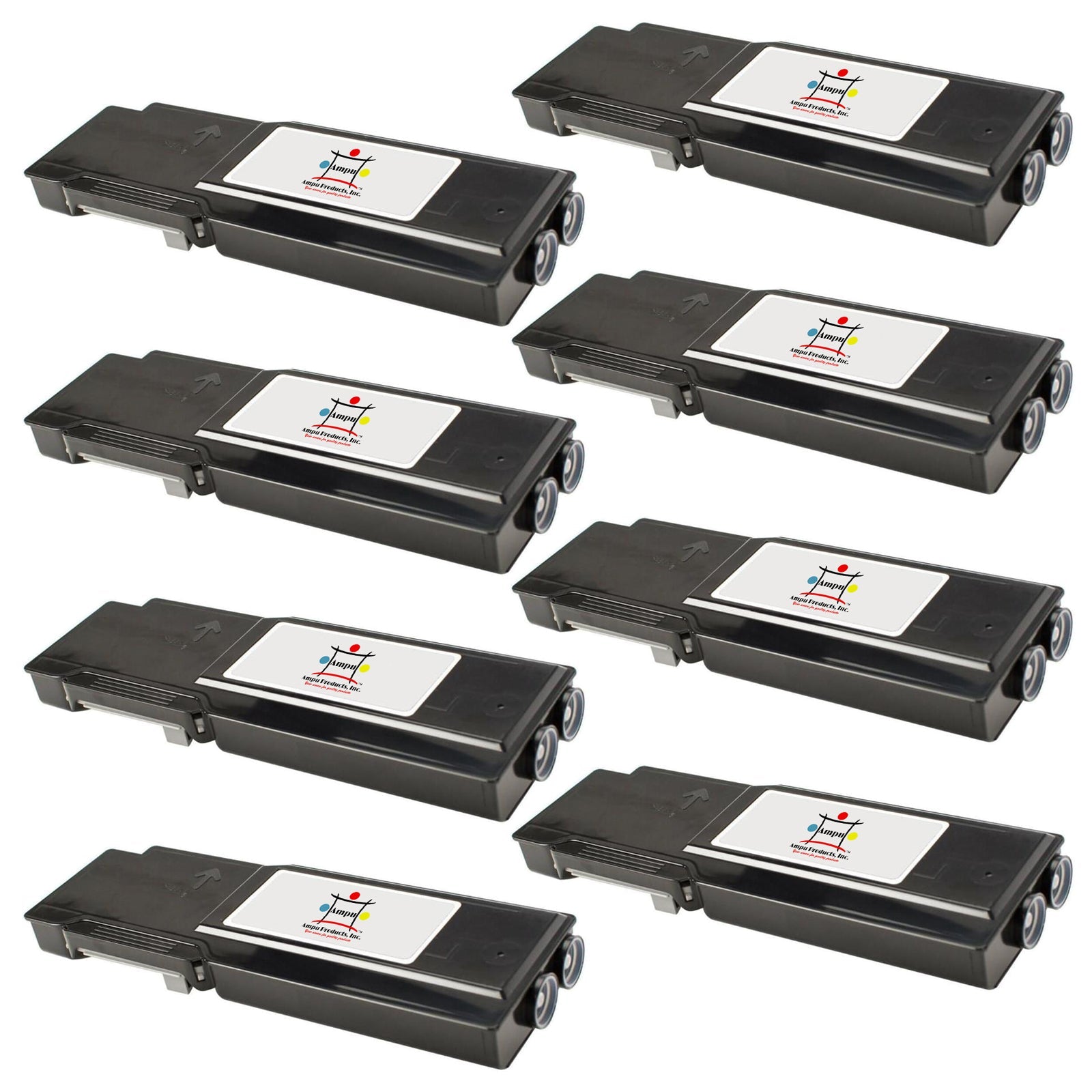Ampuproducts Compatible Toner Cartridge Replacement For DELL 331-8429 (COMPATIBLE) 8 PACK