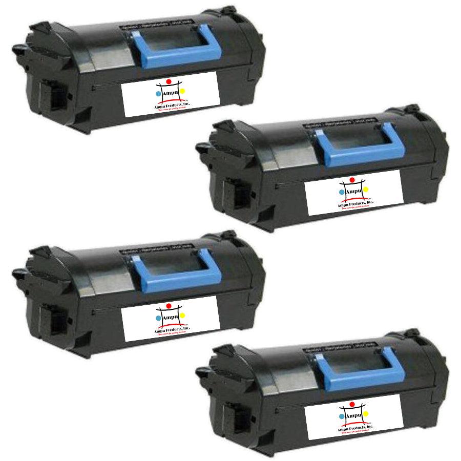 Ampuproducts Compatible Toner Cartridge Replacement For DELL 331-9756 (COMPATIBLE) 4 PACK
