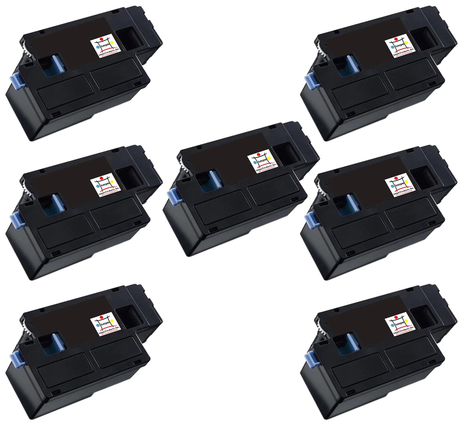 Compatible Toner Cartridge Replacement For DELL 332-0399 (4G9HP) Black (1.25K YLD) 7-Pack