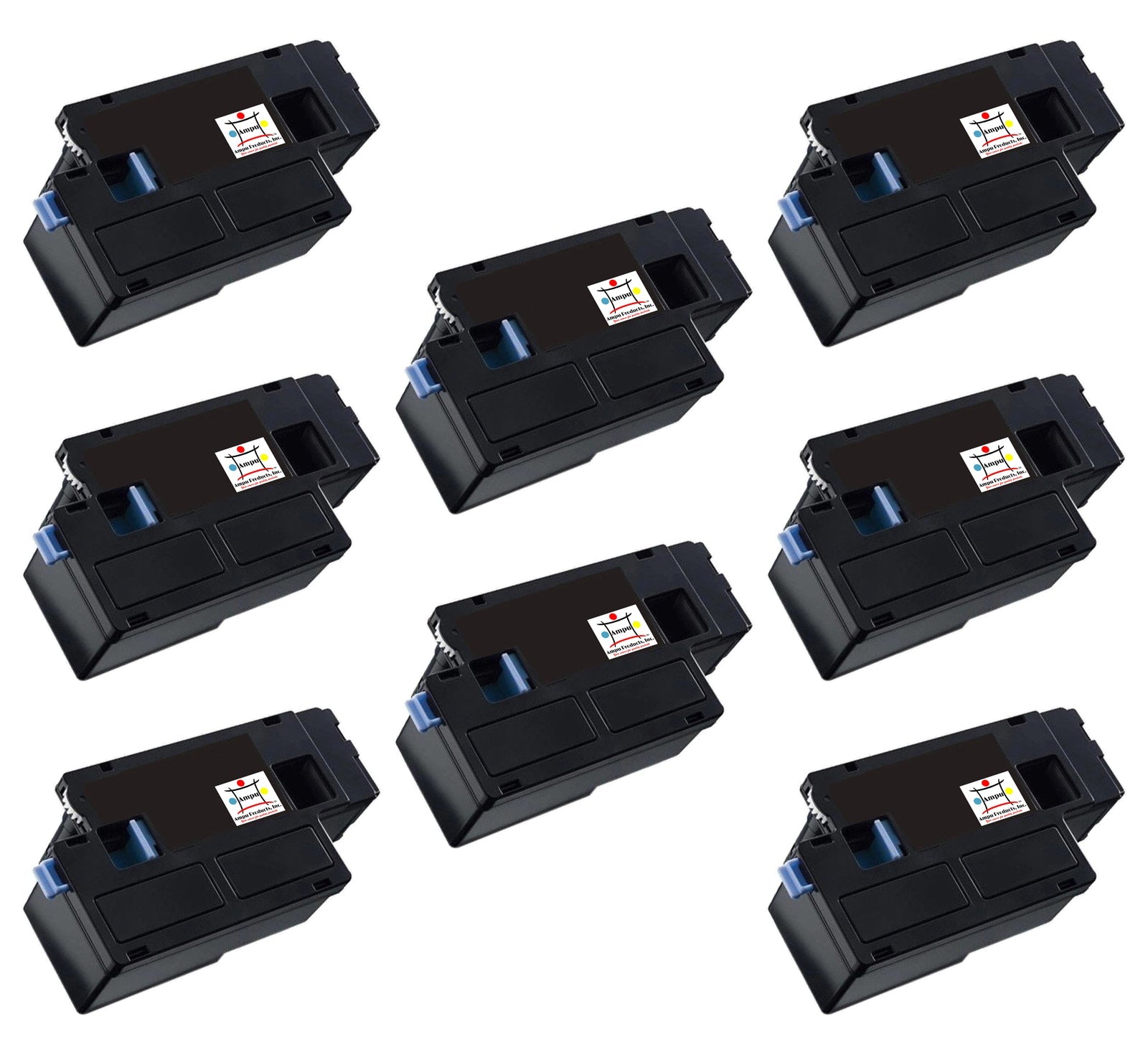 Compatible Toner Cartridge Replacement For DELL 332-0399 (4G9HP) Black (1.25K YLD) 8-Pack