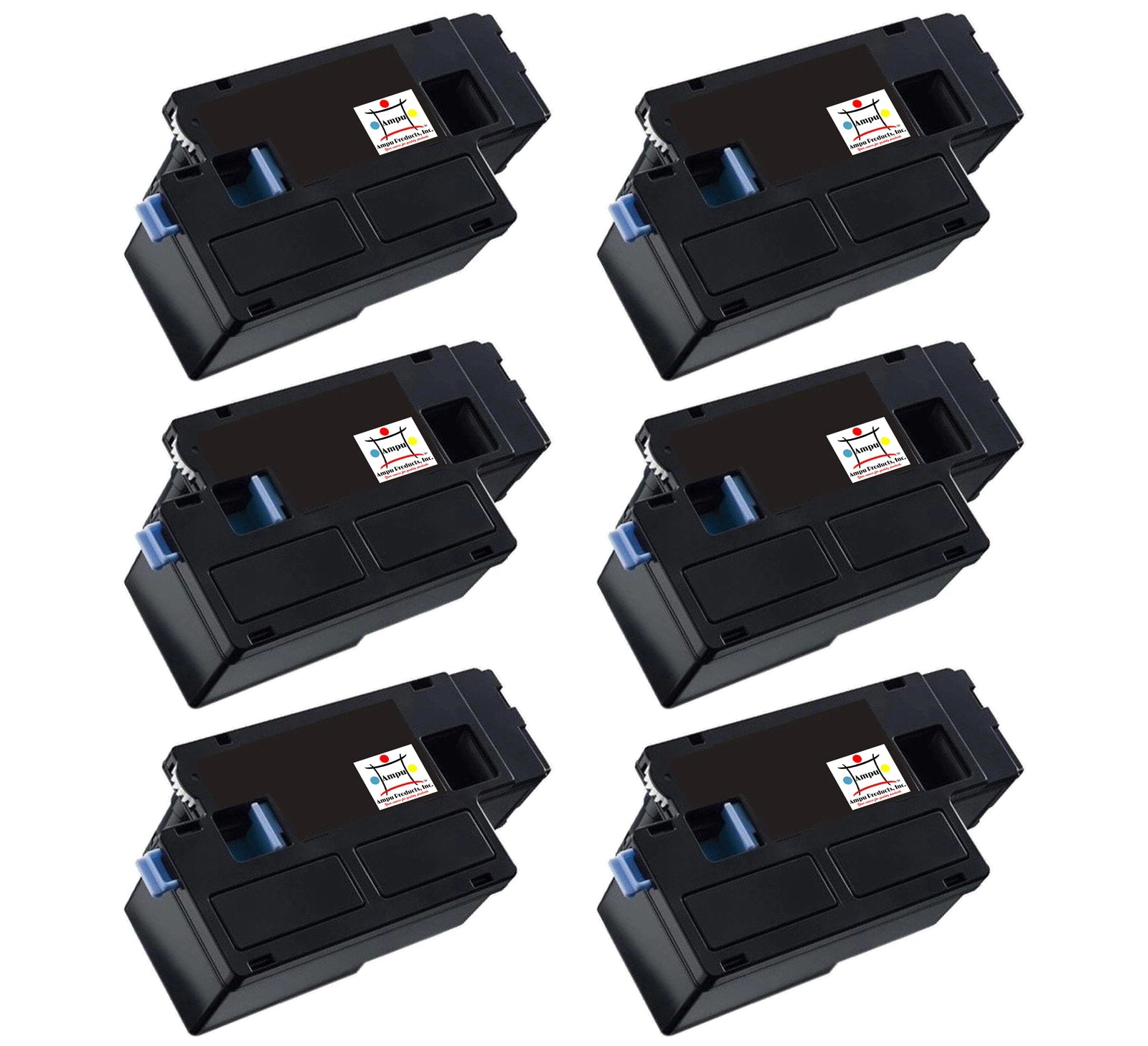 Compatible Toner Cartridge Replacement For DELL 332-0399 (4G9HP) Black (1.25K YLD) 6-Pack