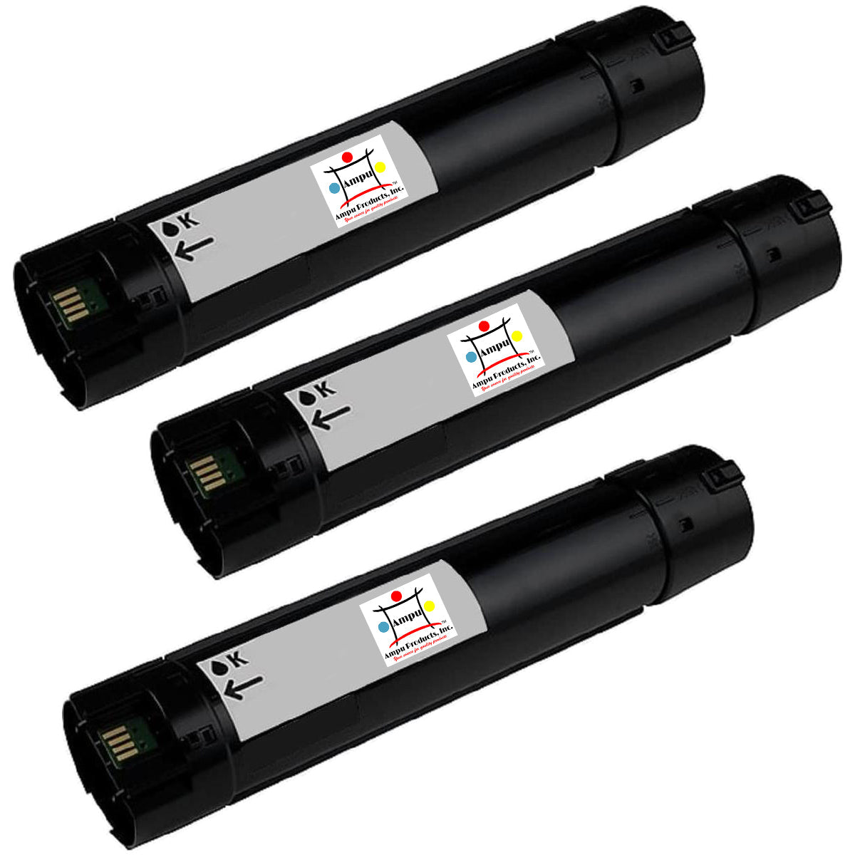 Ampuproducts Compatible Toner Cartridge Replacement For DELL 332-2115 (COMPATIBLE) 3 PACK