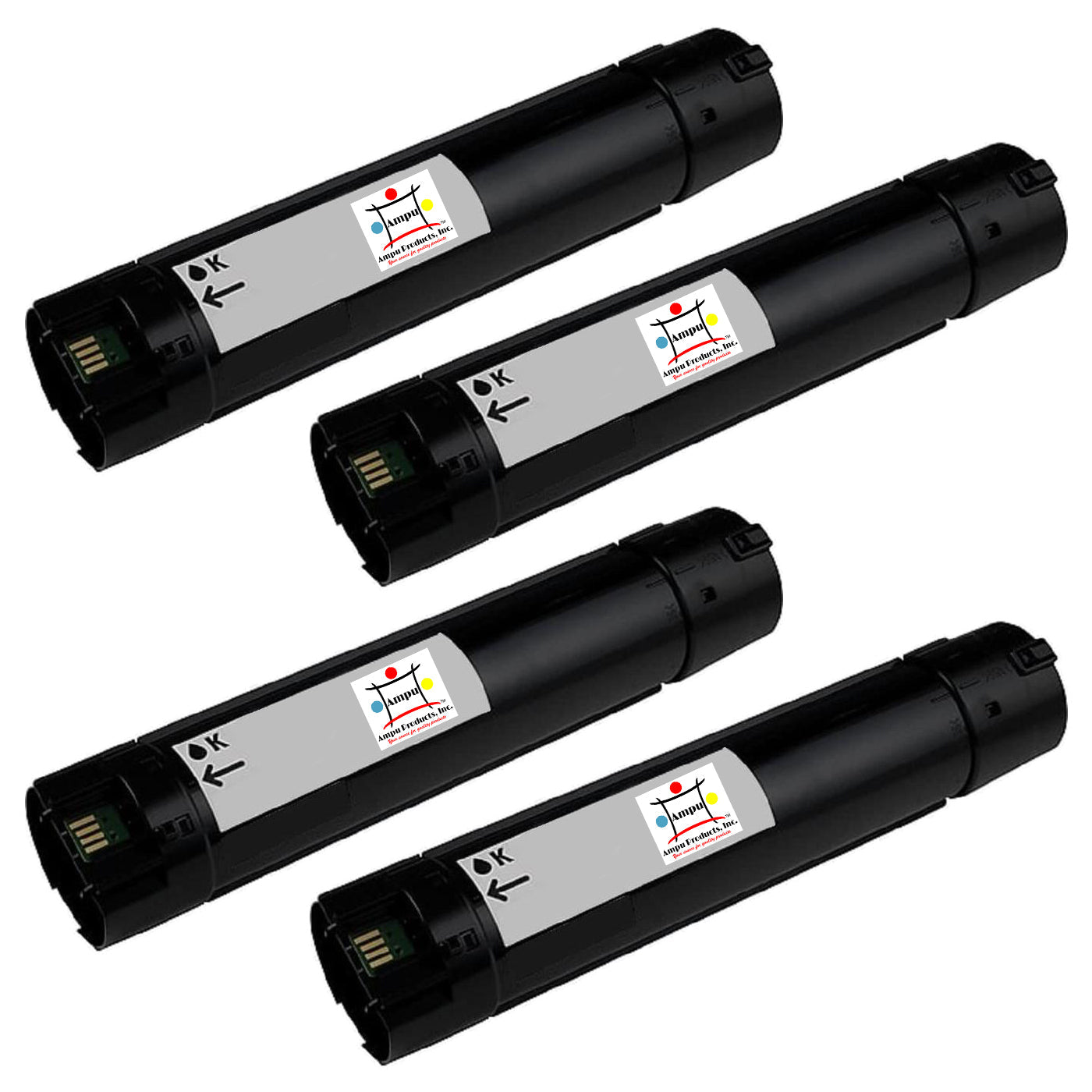 Ampuproducts Compatible Toner Cartridge Replacement For DELL 332-2115 (COMPATIBLE) 4 PACK