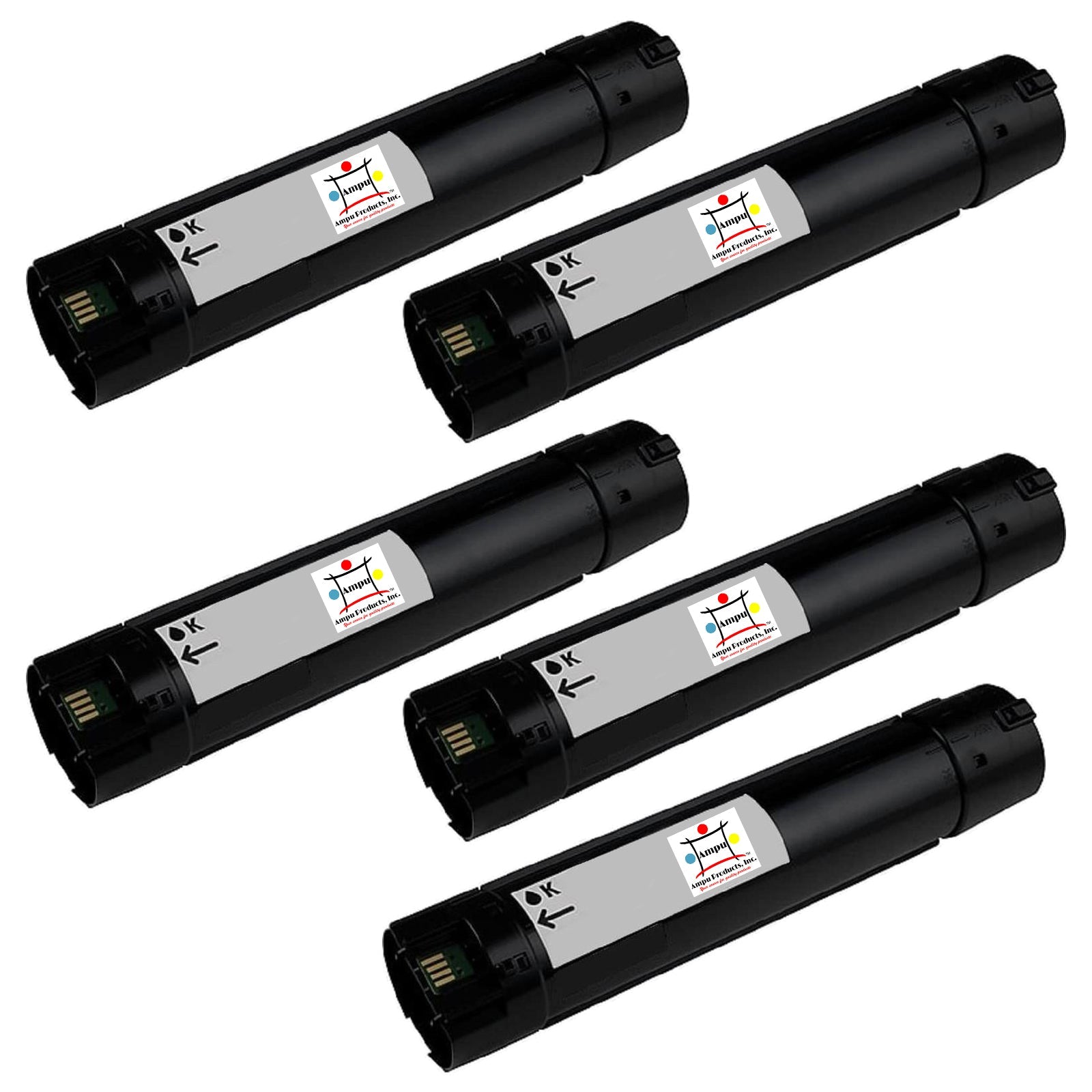 Ampuproducts Compatible Toner Cartridge Replacement For DELL 332-2115 (COMPATIBLE) 5 PACK