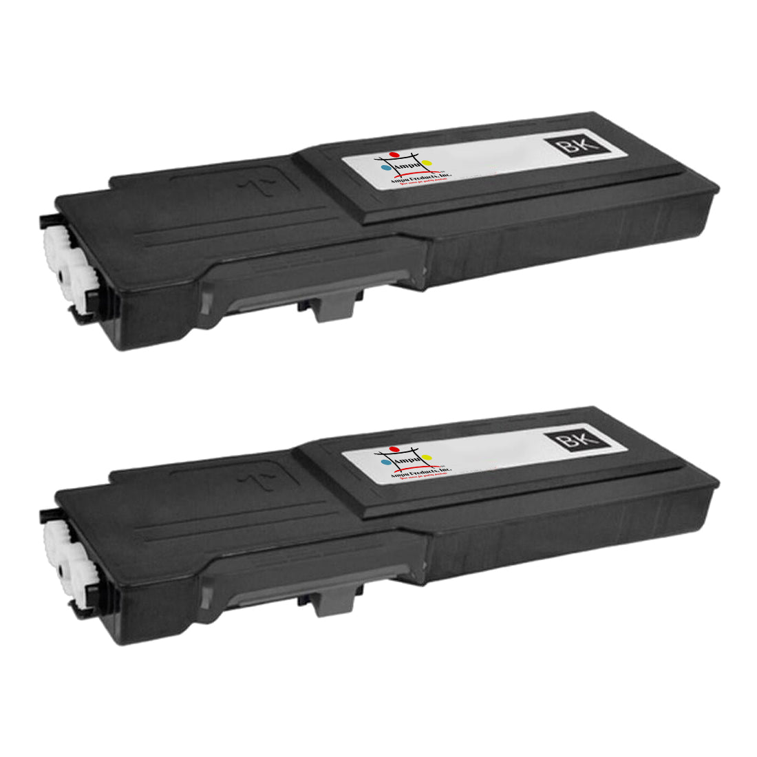 Ampuproducts Compatible Toner Cartridge Replacement For DELL 593-BBBU (COMPATIBLE) 2 PACK