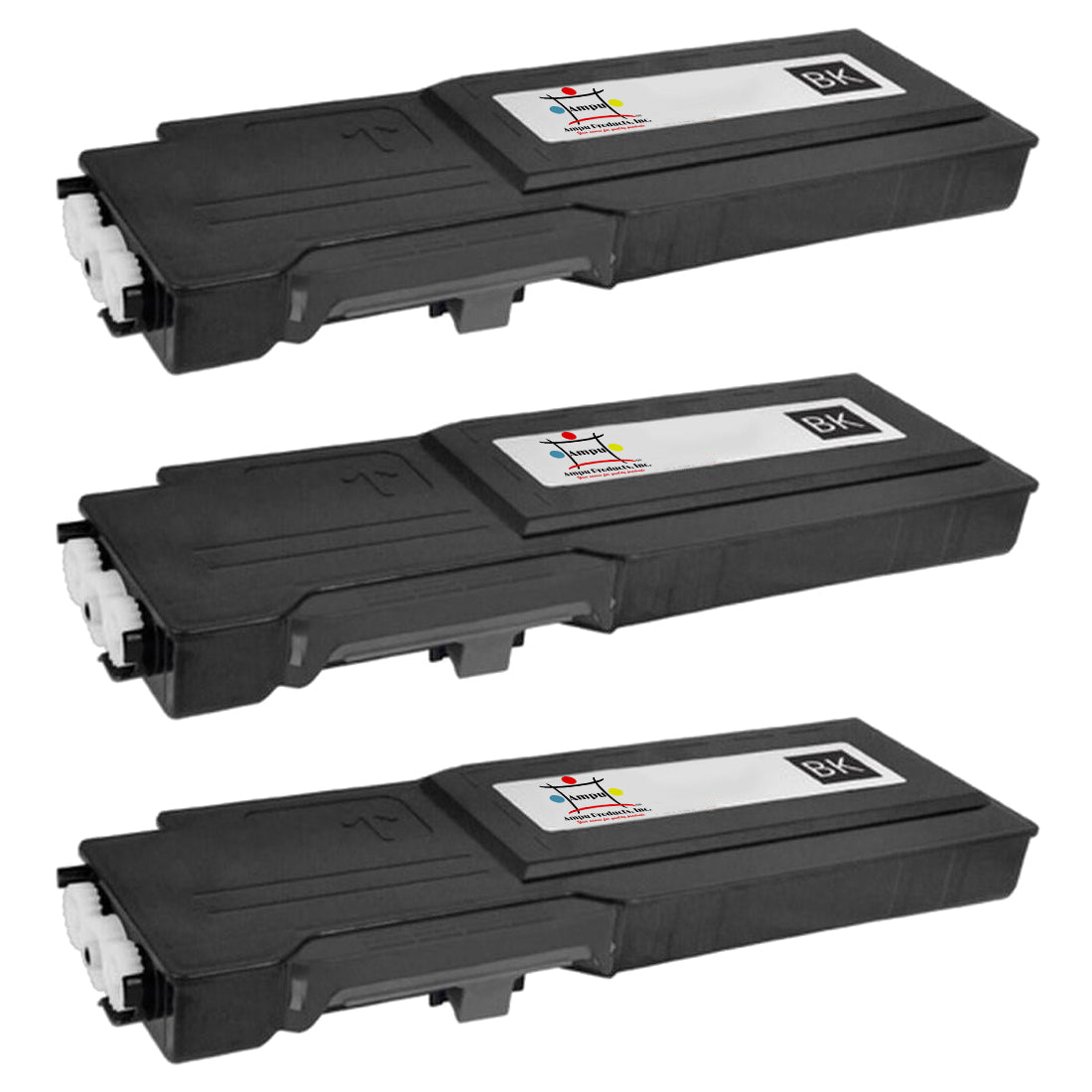 Ampuproducts Compatible Toner Cartridge Replacement For DELL 593-BBBU (COMPATIBLE) 3 PACK