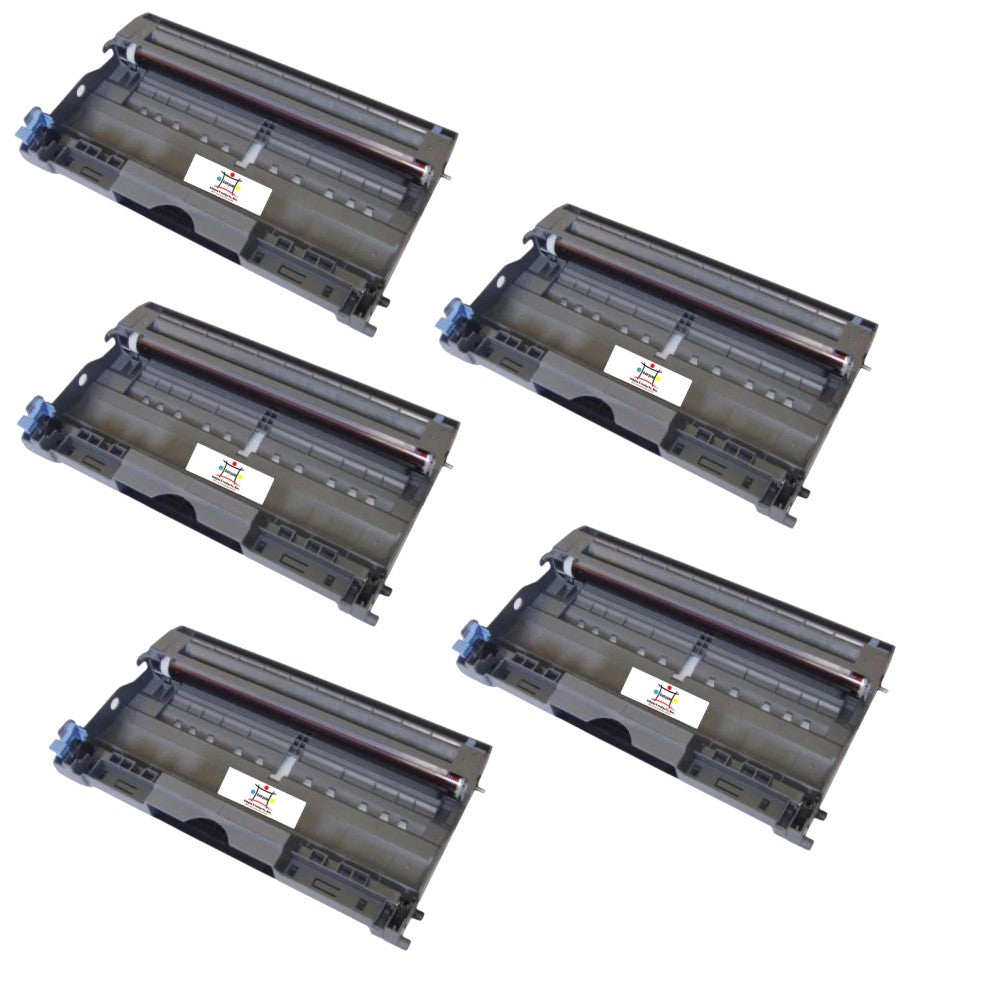 Ampuproducts Compatible Drum Unit Replacement for BROTHER DR350 (DR-350) Black (5-Pack)