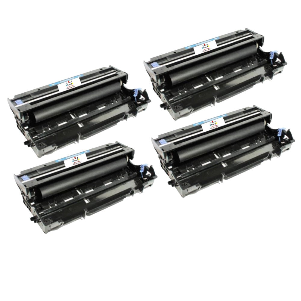 Ampuproducts Compatible Drum Unit Replacement for BROTHER DR500 (DR-500) Black (4-Pack)