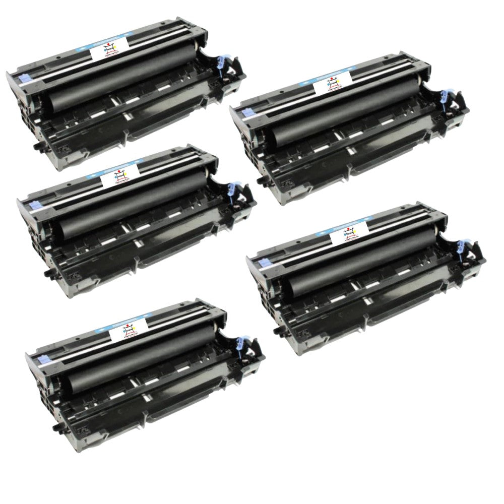 Ampuproducts Compatible Drum Unit Replacement for BROTHER DR500 (DR-500) Black (5-Pack)