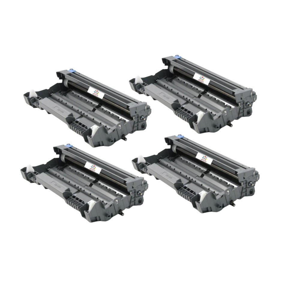 Ampuproducts Compatible Drum Unit Replacement for BROTHER DR520 (DR-520) Black (4-Pack)