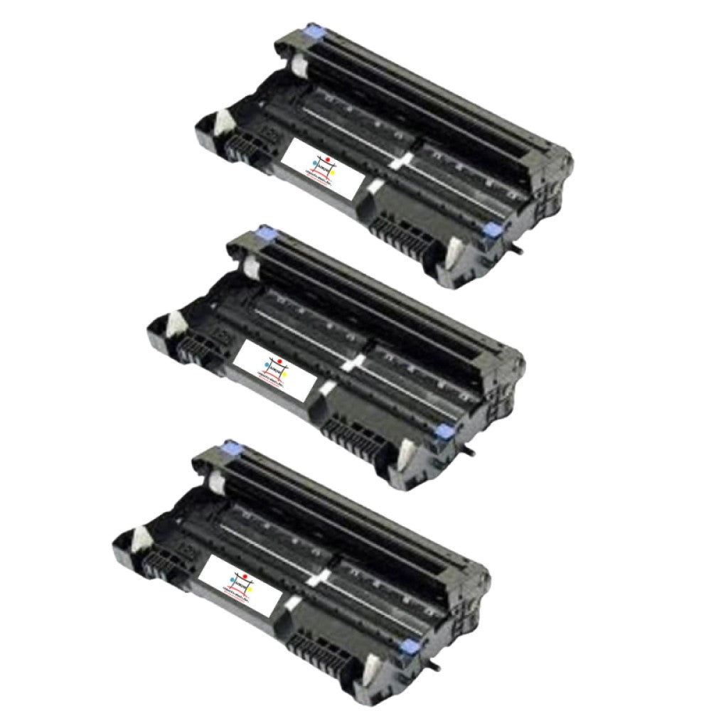 Ampuproducts Compatible Drum Unit Replacement For BROTHER DR620 (DR-620) Black (3-Pack)