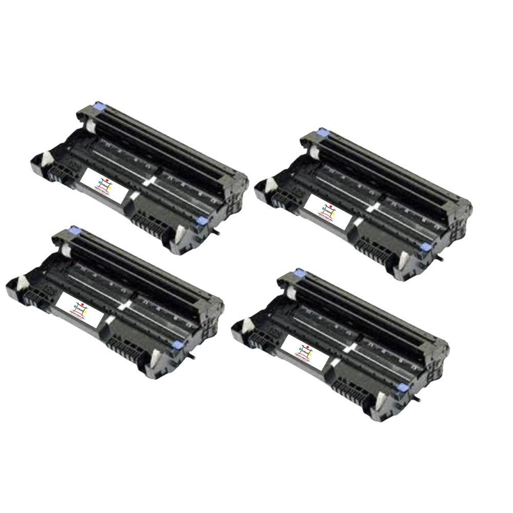 Ampuproducts Compatible Drum Unit Replacement For BROTHER DR620 (DR-620) Black (4-Pack)