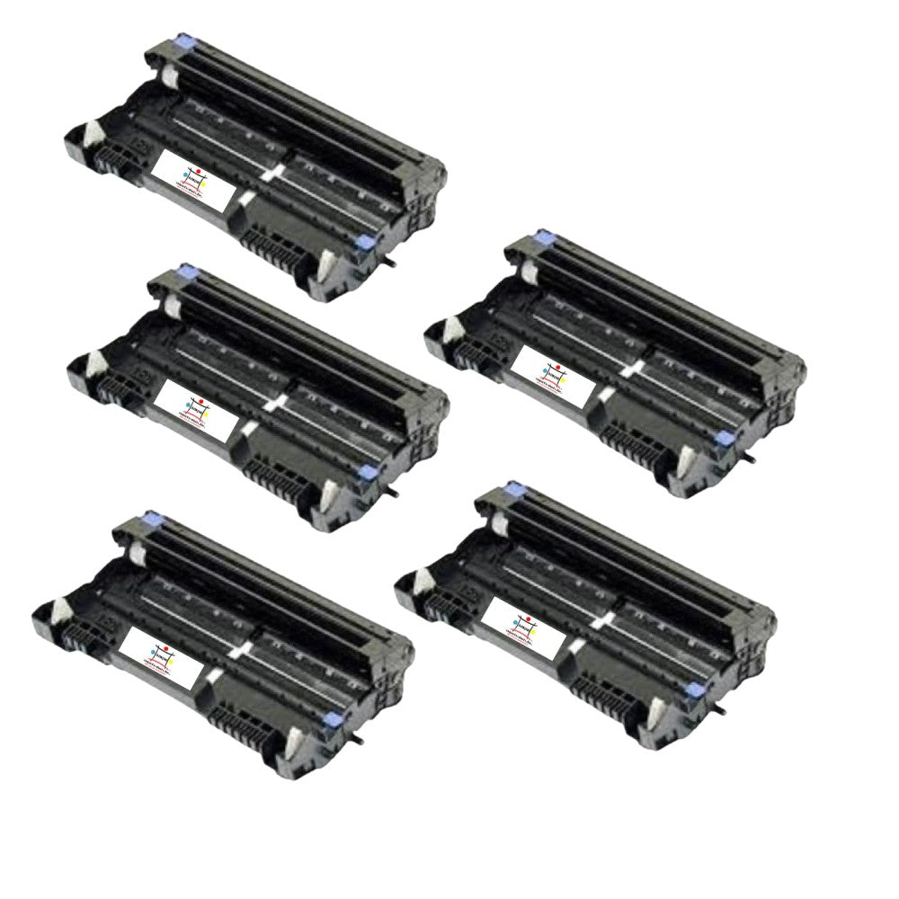 Ampuproducts Compatible Drum Unit Replacement For BROTHER DR620 (DR-620) Black (5-Pack)