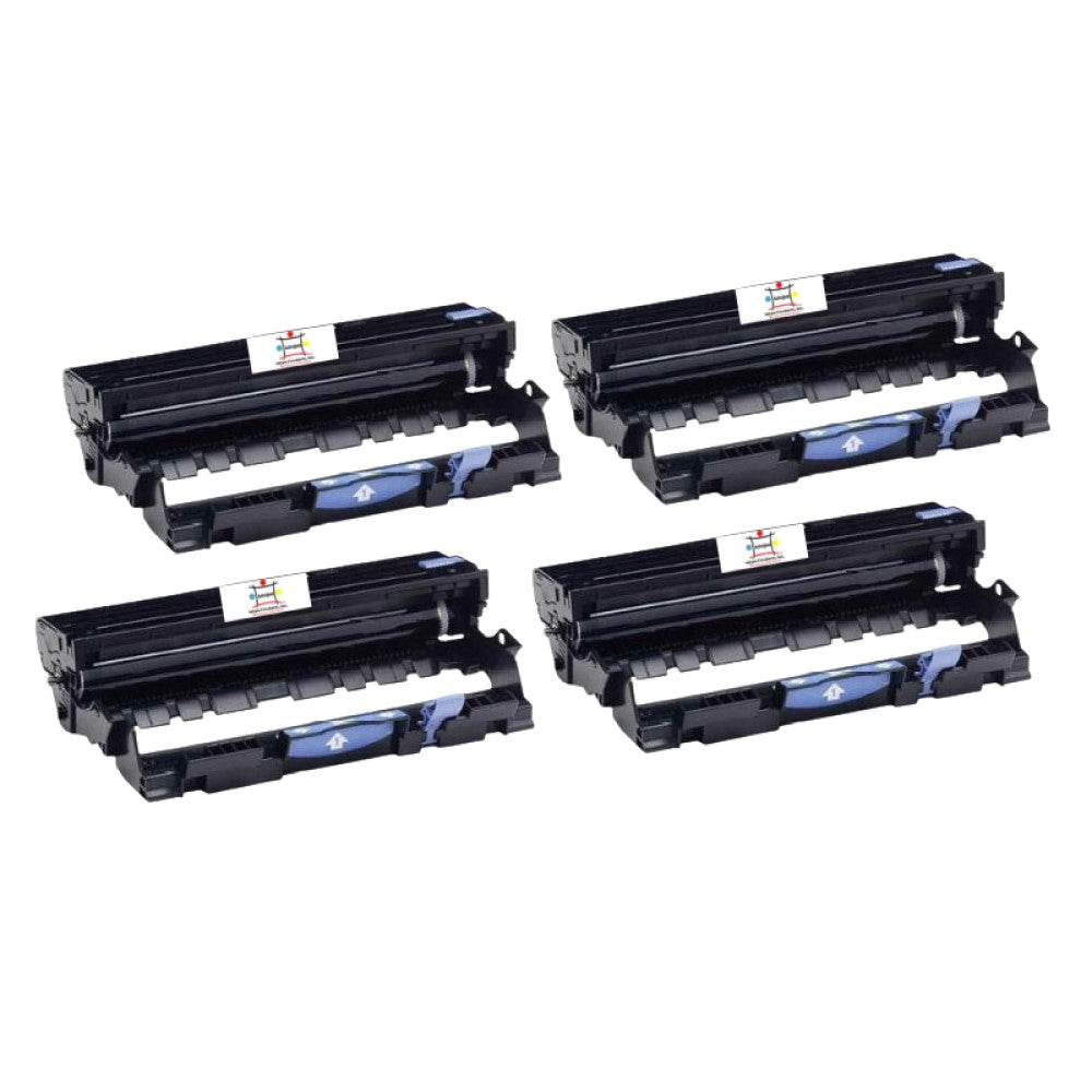 Ampuproducts Compatible Drum Unit Replacement for Brother DR700 (DR-700) Black (4-Pack)