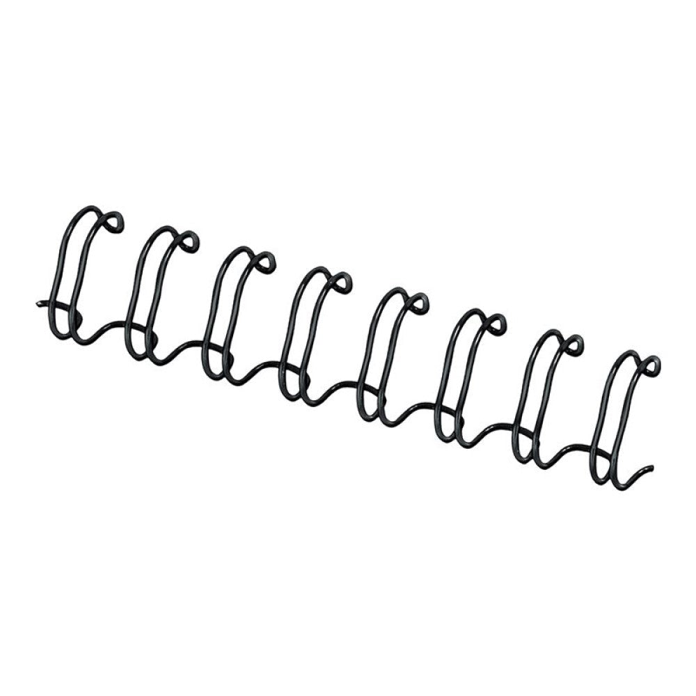 FEL52541 Fellowes - 0.38 in - A4 (8.25 in x 11.7 in) - 80 sheets - black - 25 pcs. wire binding comb
