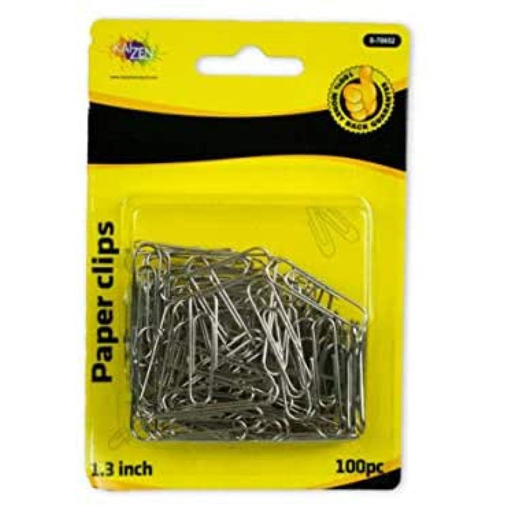 GO102 Silver Paper Clip 100pc