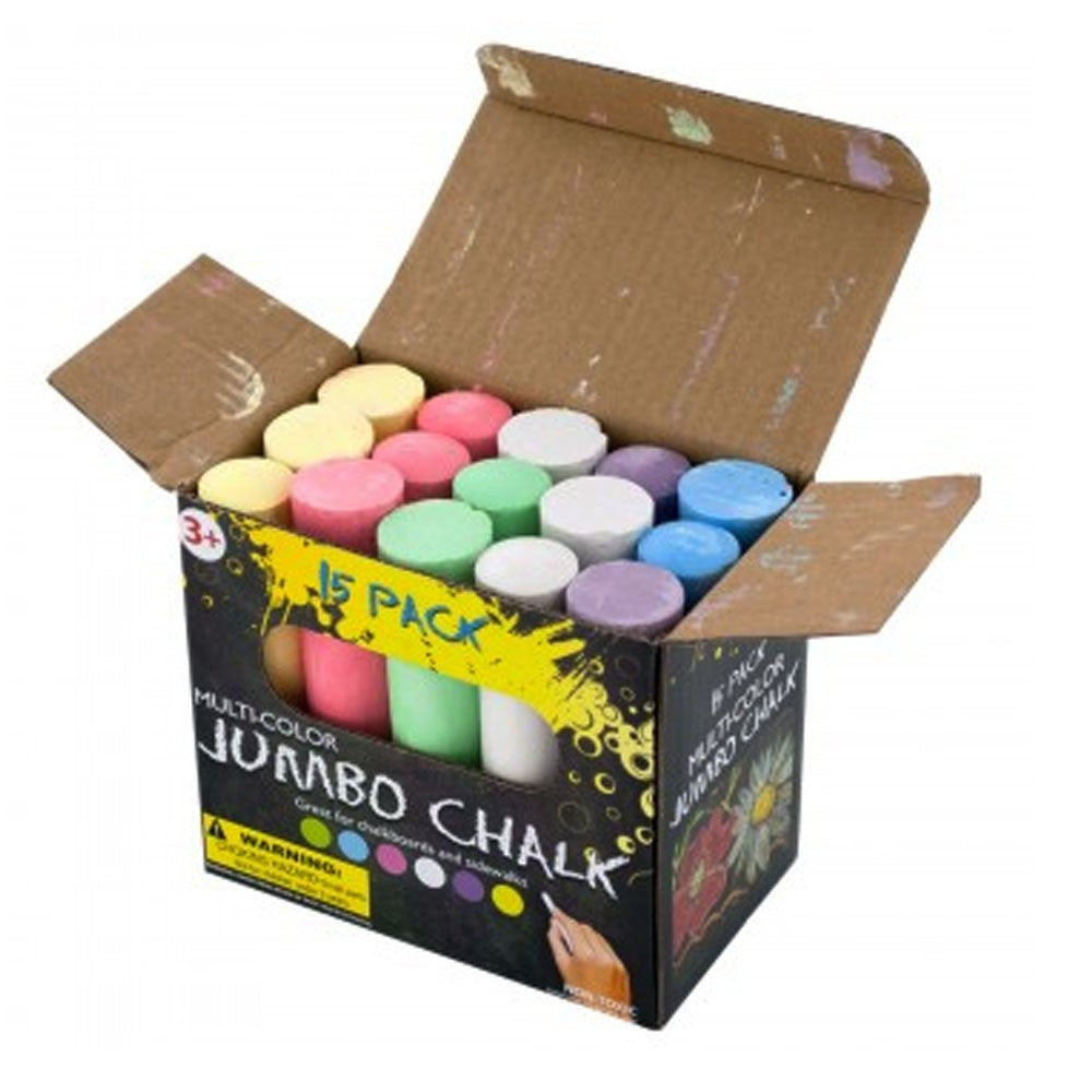 gr158 multi color jumbo chalk set