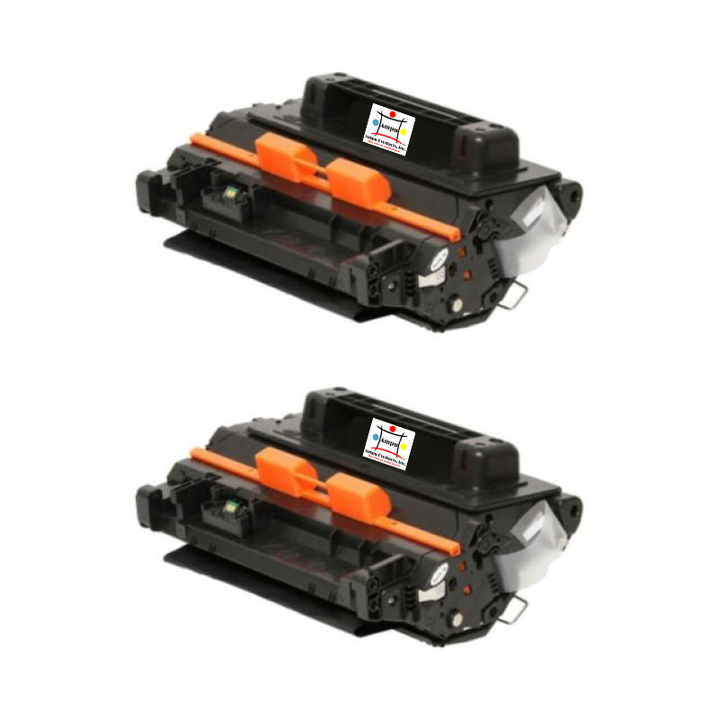 Ampuproducts Compatible Toner Cartridge Replacement for HP CE390A (90A) Black (10K YLD) 2-Pack