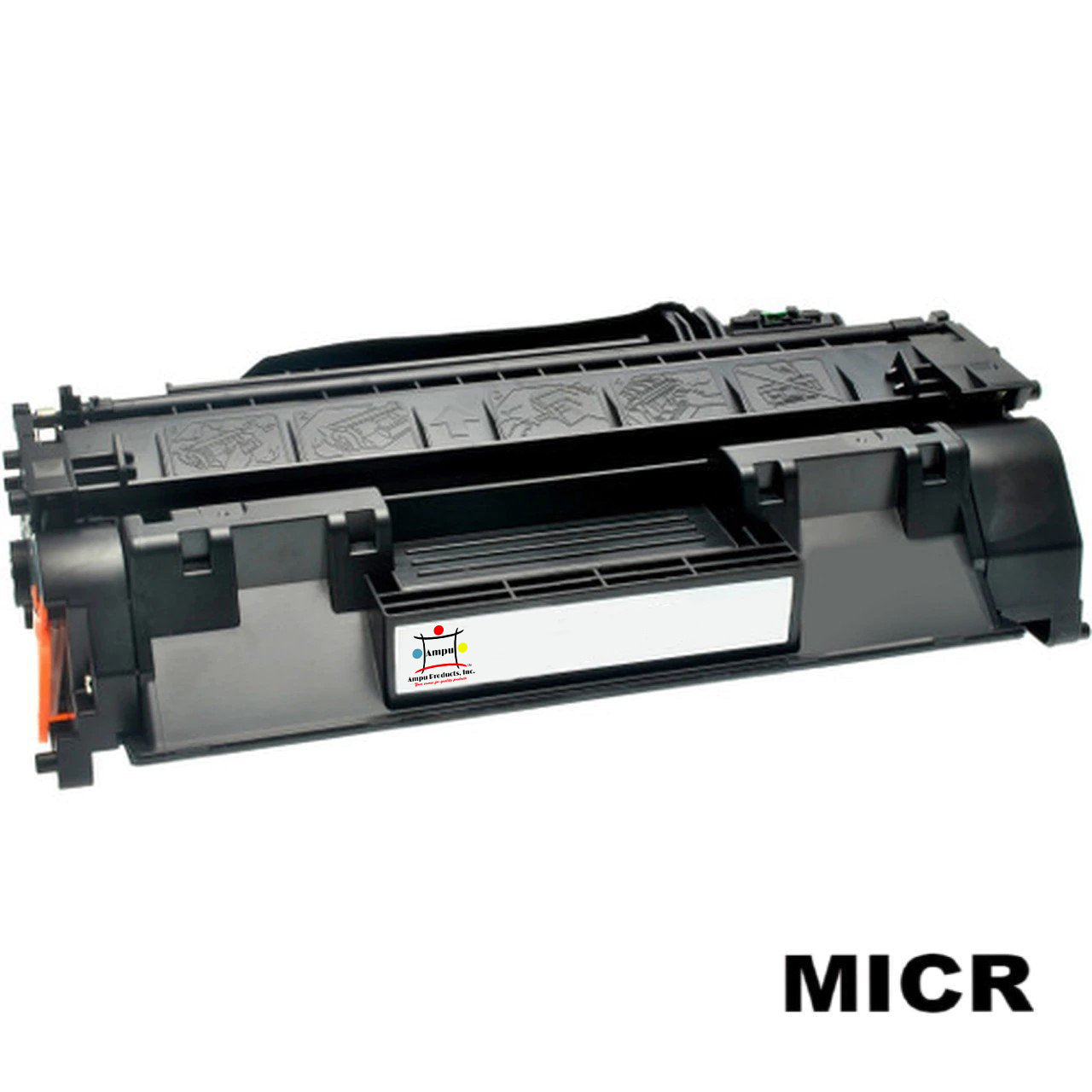 Ampuproducts Compatible Toner Cartridge Replacement for HP CE505X (COMPATIBLE) W/MICR