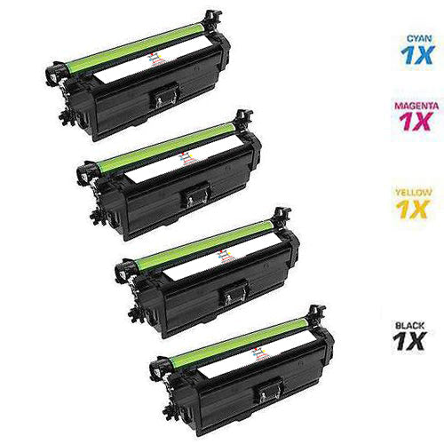 HP 1) CF330X, 1) CF331A, 1) CF332A, 1) CF333A (COMPATIBLE) 4 PACK