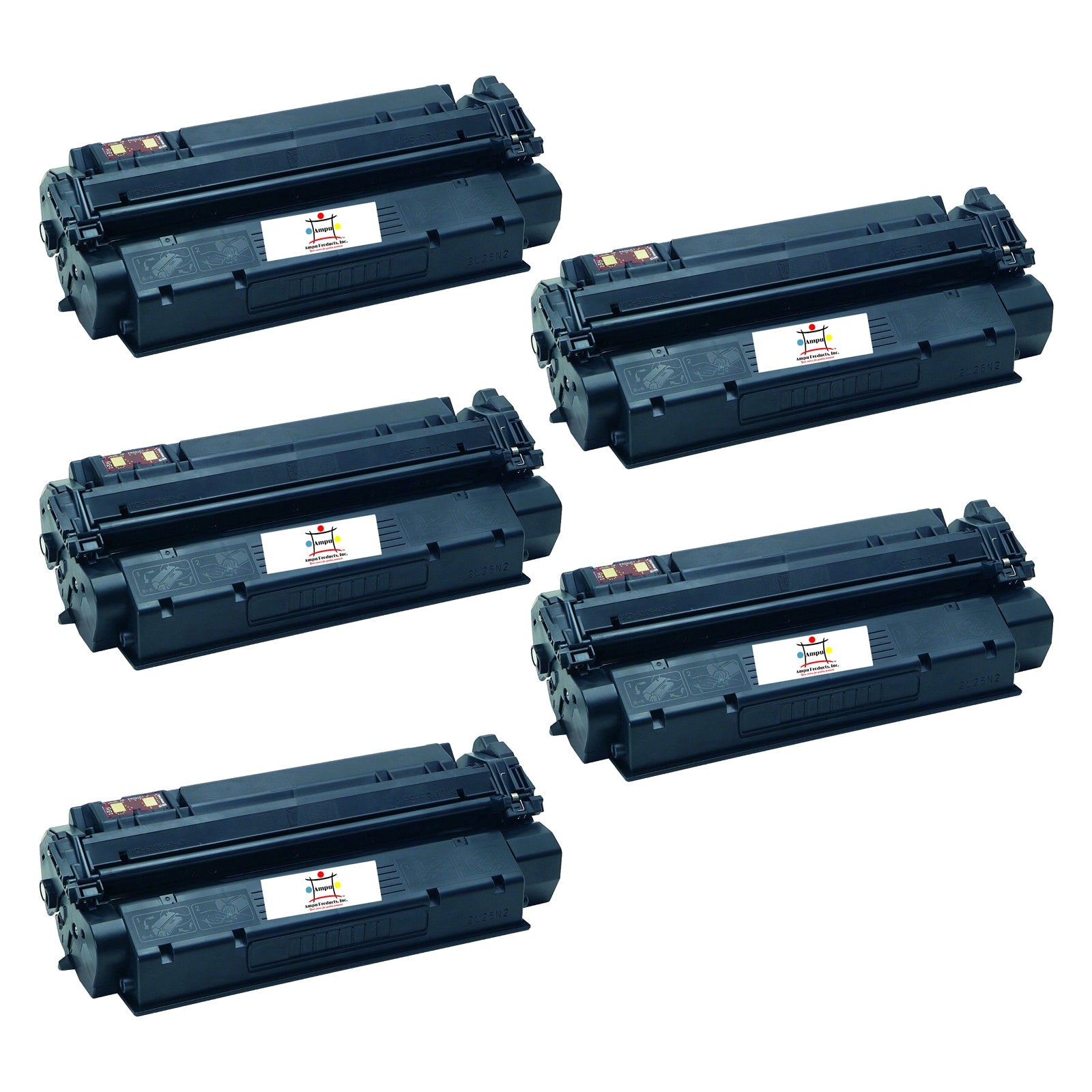 Ampuproducts Compatible Toner Cartridge Replacement for HP Q2613X (13X) High Yield Black (4K YLD) 5-Pack