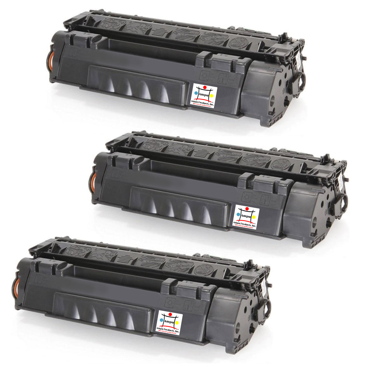 Ampuproducts Compatible Toner Cartridge Replacement For HP Q5949X (49X) High Yield Black (6K YLD) 3-Pack