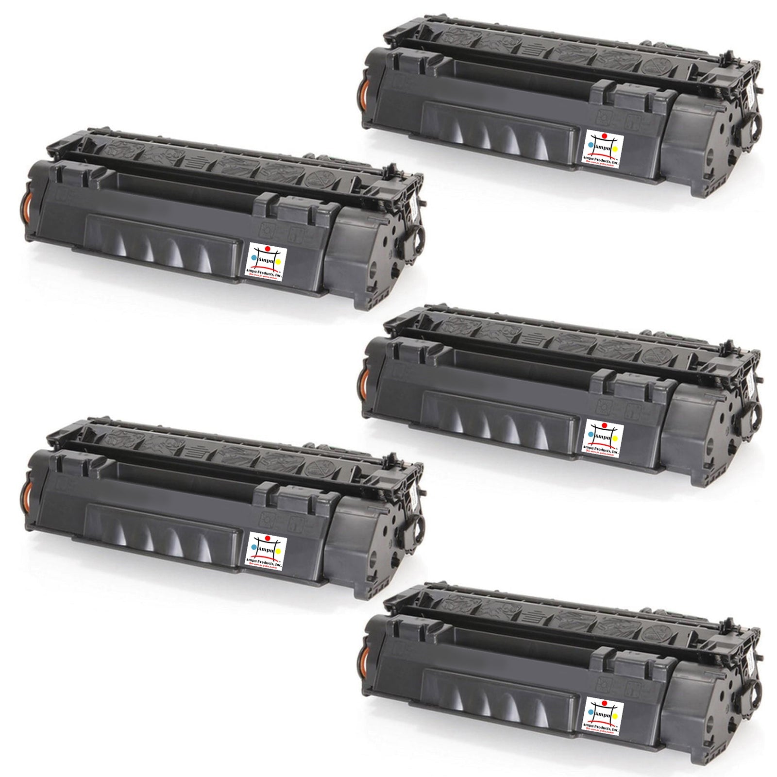 Ampuproducts Compatible Toner Cartridge Replacement For HP Q5949X (49X) High Yield Black (6K YLD) 5-Pack