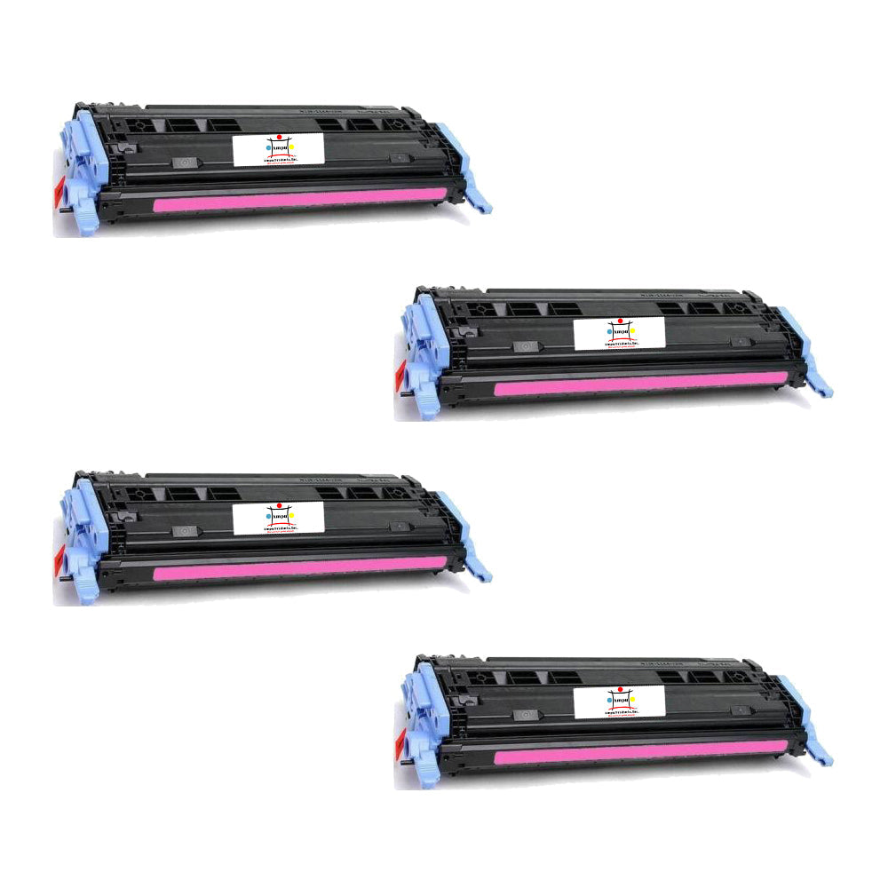 Ampuproducts Compatible Toner Cartridge Replacement for HP Q6003A (COMPATIBLE) 4 PACK