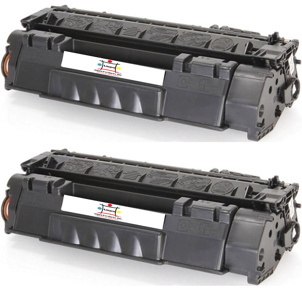 Ampuproducts Compatible Toner Cartridge Replacement For HP Q5949X (49X) High Yield Black (6K YLD) 2-Pack