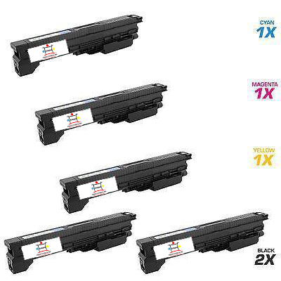 HP 2) C8550A, 1) C8551A, 1) C8552A, 1) C8553A (COMPATIBLE) 5 PACK