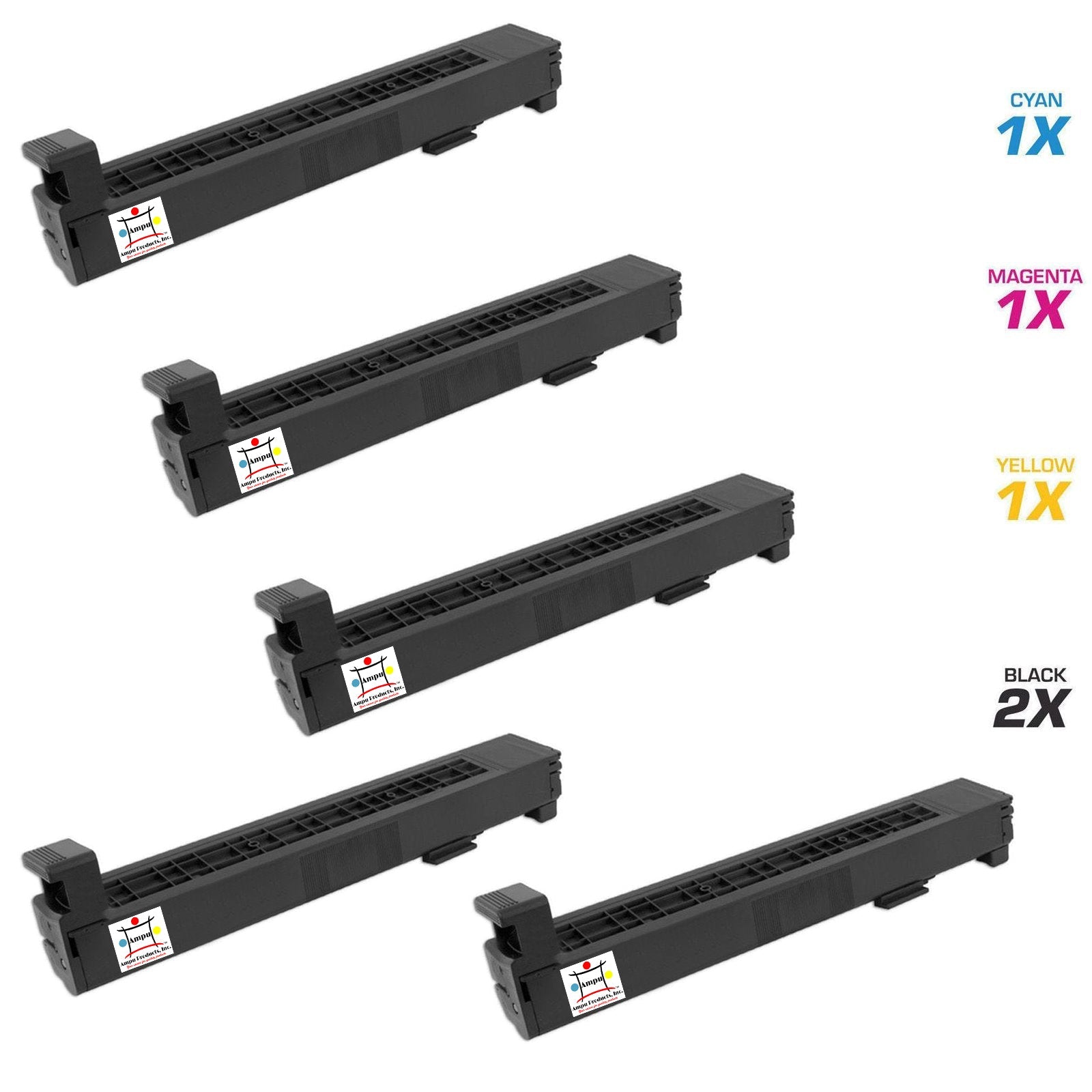 HP 2) CF310A, 1) CF311A, 1) CF312A, 1) CF313A (COMPATIBLE) 5 PACK