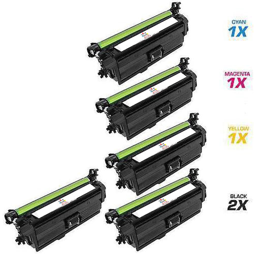 HP 2) CF320A, 1) CF331A, 1) CF332A, 1) CF333A (COMPATIBLE) 5 PACK