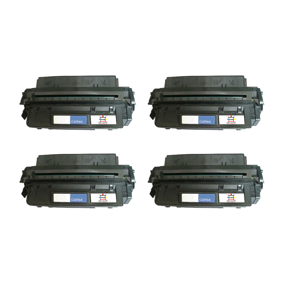 Ampuproducts Compatible Toner Cartridge Replacement For HP C4096A (96A) Black (5K YLD) 4-Pack