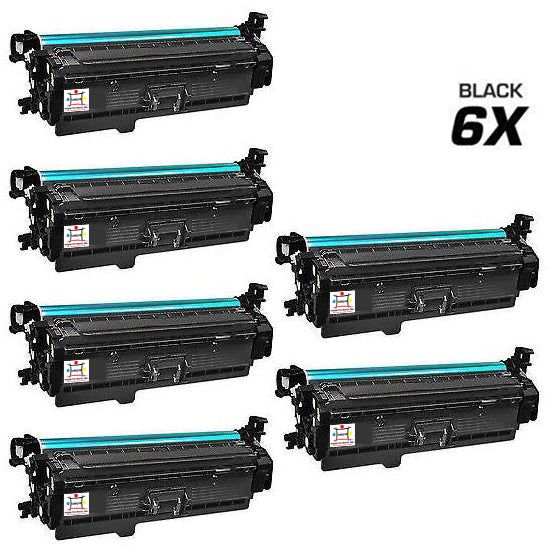 HP CE260X (COMPATIBLE) 6 PACK